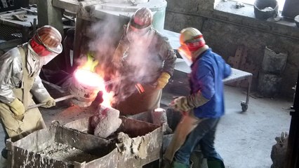 Coulée de bronzes originaux de Marc Petit. 2e coulée