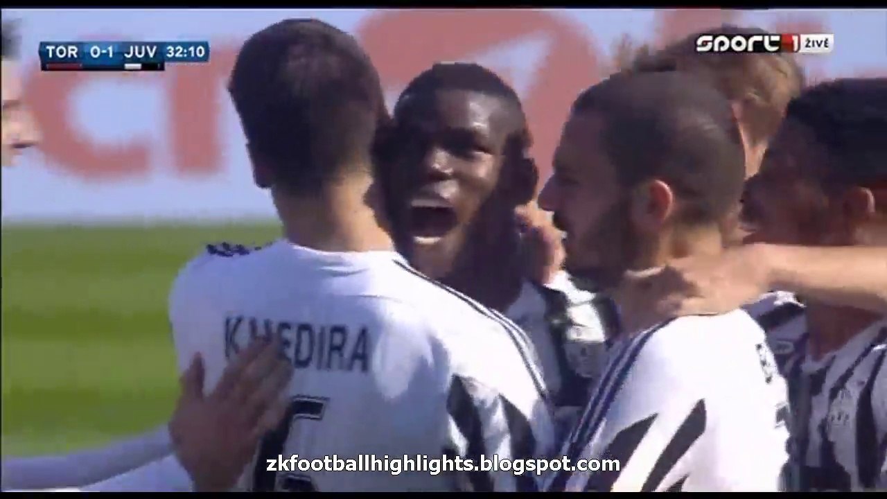 0-1 Paul Pogba Amazing Free-Kick Goal HD - Torino v. Juventus 20.03.2016 HD