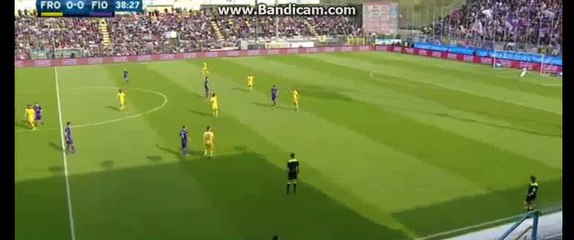 Fiorentina 1st BIG CHANCE TO SCORE FROSINONE 0-0 FIORENTINA