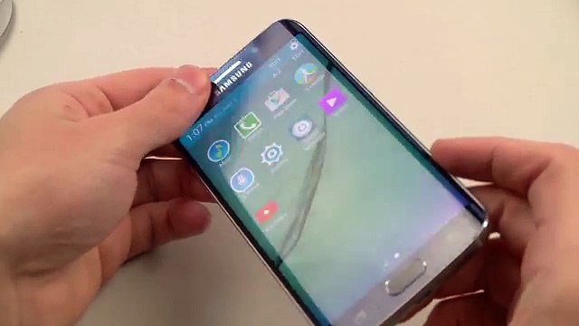 Samsung Galaxy S6 Edge Hammer & Knife Scratch Test