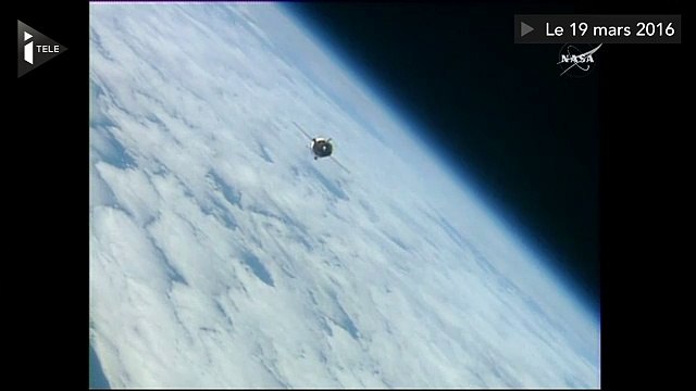 Arrimage réussi à la Station spatiale internationale pour le vaisseau Soyouz