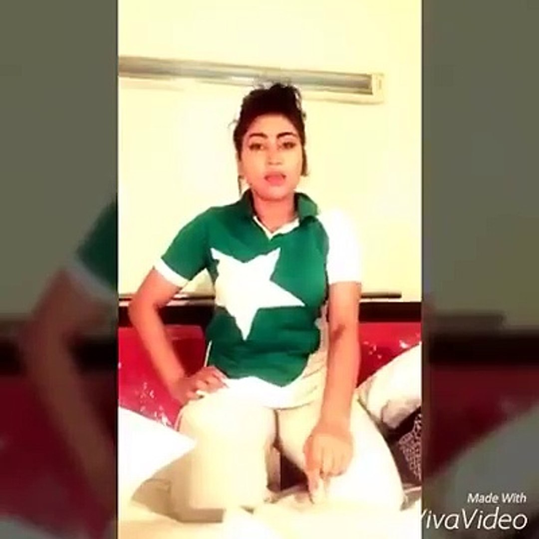 pakistani girl reaction after pakistan lost match from india