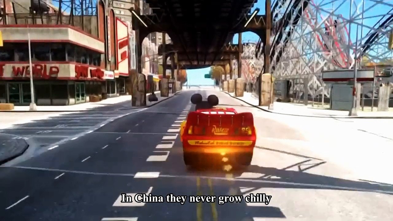 Spiderman Car For Kids - The Limerick Song -  Fun Incredible Hulk & Mickey Mouse