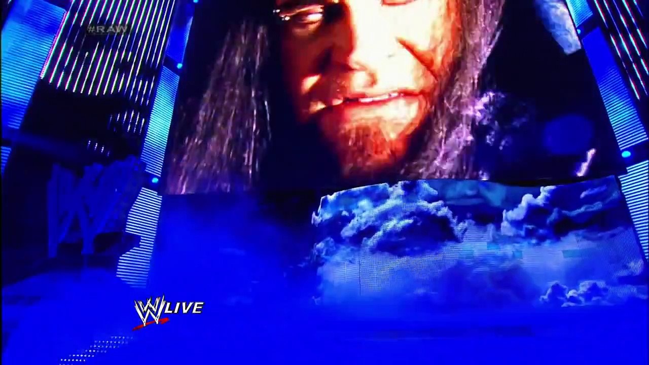 Brock Lesnar is surprised by the return of The Undertaker- Raw,