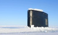 Badass Scene Where U.S. Submarine Surfaces Through Ice In Arctic Circle