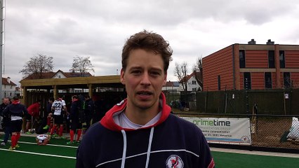 Réaction d'après match Audry Renaer