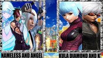 [Mugen 1.1 HD] Nameless and Angel vs. K' and Kula Diamond - Request by Hernaez Hugh