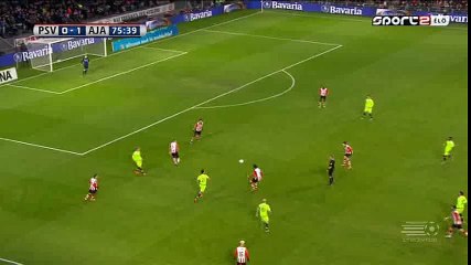 Anwar El-Ghazi Goal HD - PSV 0 2 Ajax - 20-03-2016