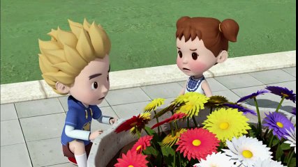 Marcher dans la rue  - Compilation Robocar Poli - Sécurité routière  Tchoupi Dessin Animé