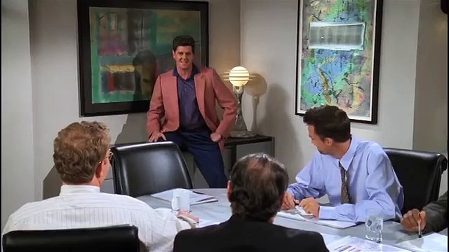 Chandler Gets His Ass Smacked By His Boss Friends