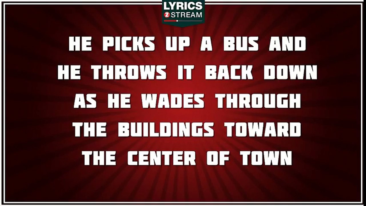 Godzilla - Blue Oyster Cult tribute - Lyrics