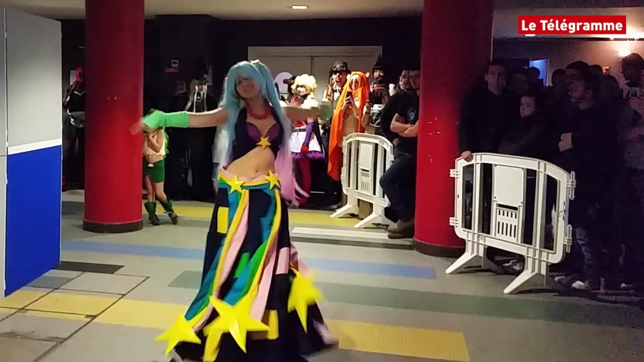 Brest. Le défilé de cosplays  au salon du jeu vidéo Penn Ar Game