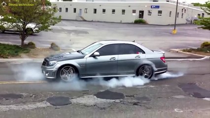 Mercedes C63 AMG _ Drift