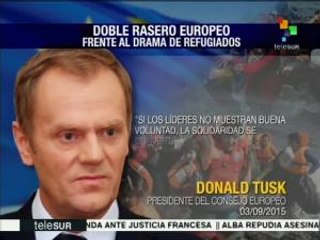 Líderes europeos prometieron apoyar a población refugiada