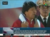 Morales: Bolivia condena y rechaza decreto de EE.UU. contra Vzla