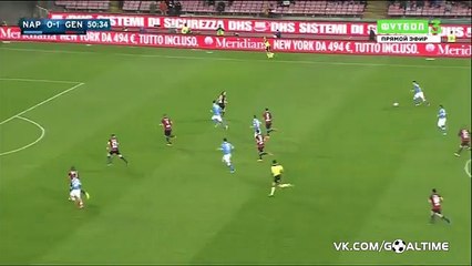 Gonzalo Higuain Goal - Napoli 1 - 1 Genoa - 20-03-2016