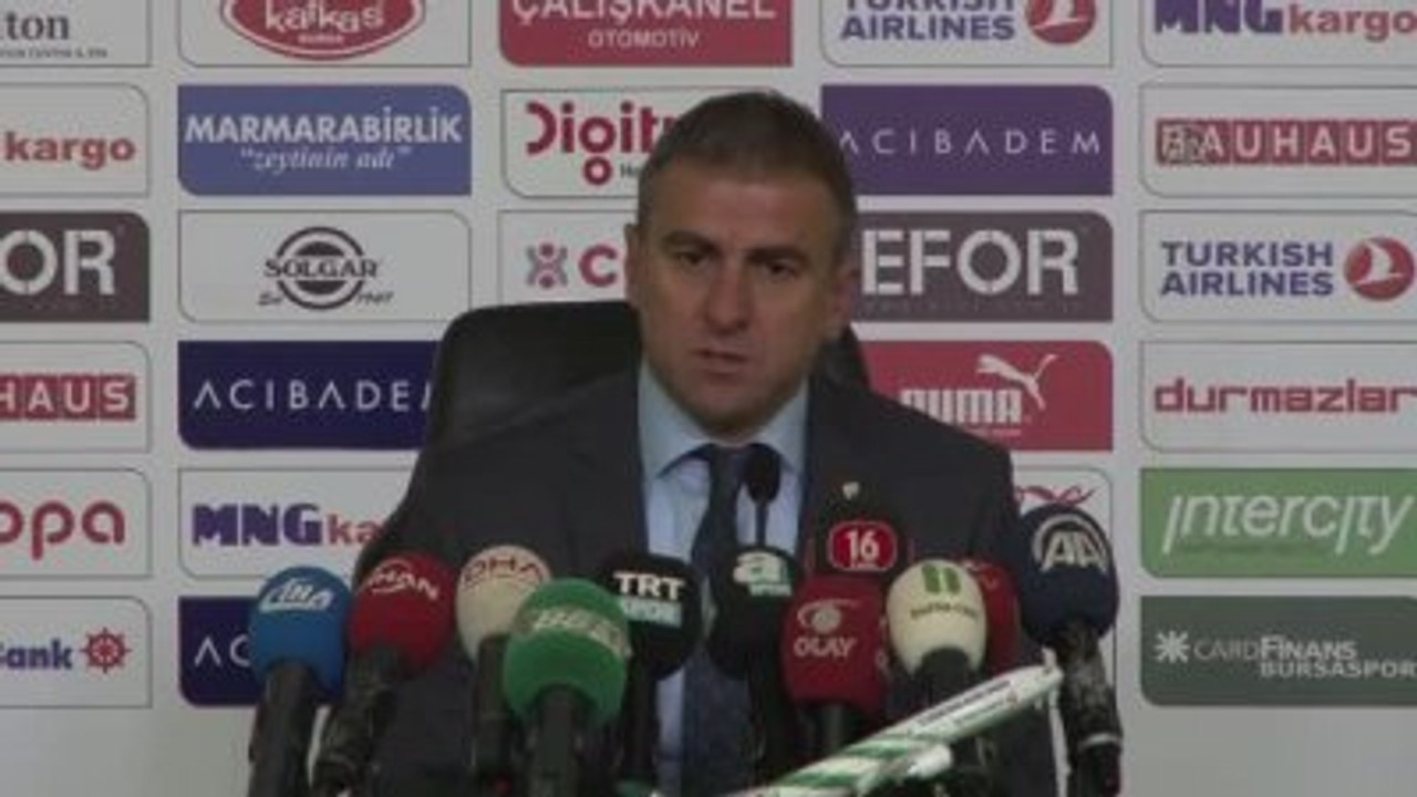 Bursaspor - Kasımpaşa Maçının Ardından - Hamza Hamzaoğlu
