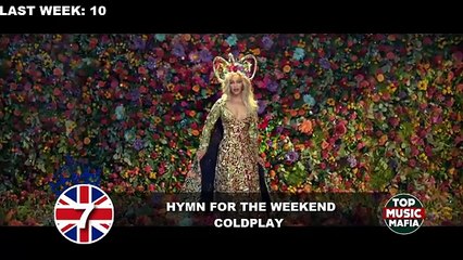 Top 10 Songs of The Week - March 12, 2016 (UK BBC CHART)