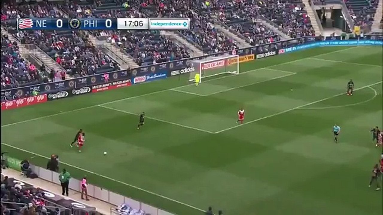 GOAL: C.J. Sapong - Philadelphia Union vs. New England Revolution - MLS 20/03/2016