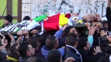 Batı Şeria'da Cenaze Töreni