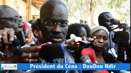 Référendum - Les constats du président du Céna ( vidéo)