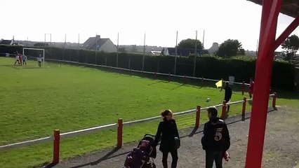 But de julien le bec pour guissény contre kersaint!!