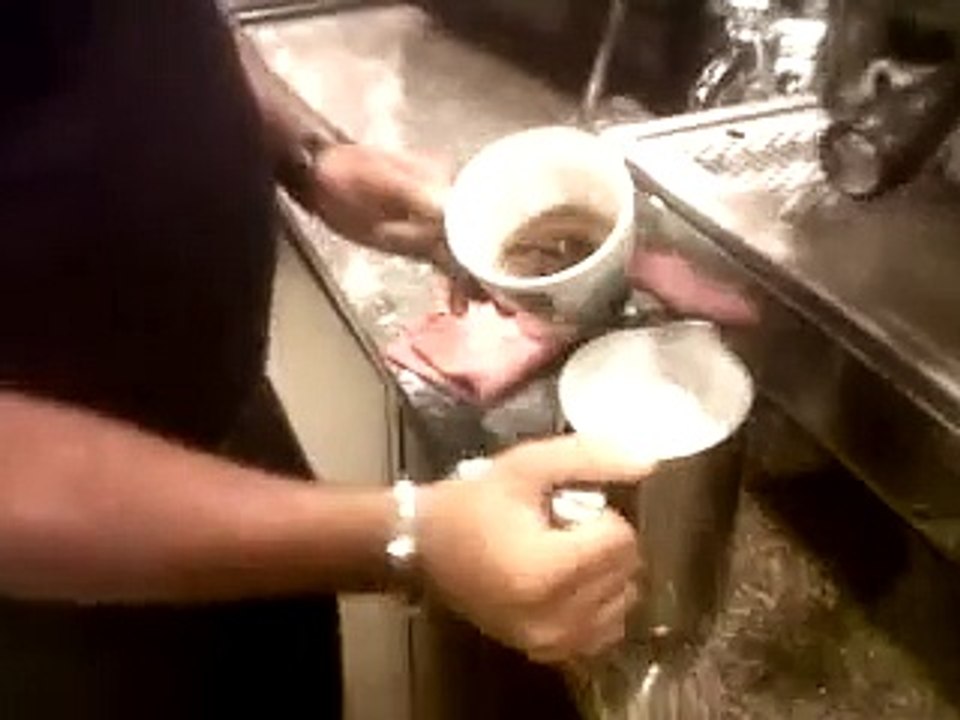 ccd latte art by mr Punith varthegundi & mithun gowda...pune