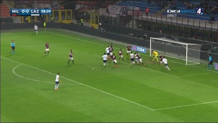 Marco Parolo Goal - AC Milan 0-1 Lazio - 20.03.2016