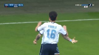 0-1 Marco Parolo Goal - AC Milan 0-1 Lazio 20.03.2016 HD