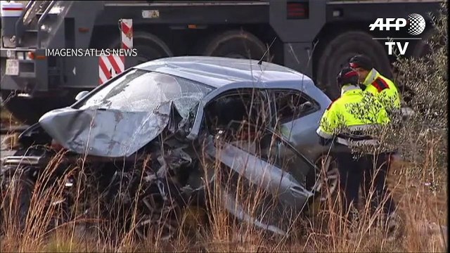 Acidente mata 13 estudantes estrangeiros na Espanha