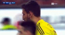 Marco Parolo Goal AC Milan 0 - 1 Lazio Serie A 20-3-2016