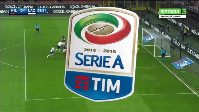 0-1 Marco Parolo Goal Italy Serie A - 20.03.2016, AC Milan 0-1 Lazio