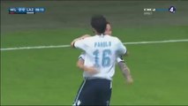 0-1 Marco Parolo Goal - AC Milan 0-1 Lazio - 20.03.2016 -