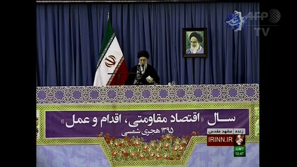 خامنئي يتهم واشنطن بانتهاك الاتفاق النووي