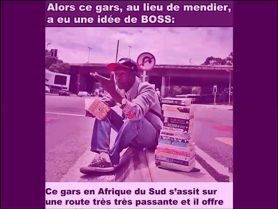 Voici un gars qui a le bonheur de vivre....