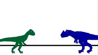 Dinosaur Territories - Dilophosaurus vs Ceratosaurus