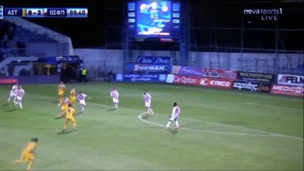 olumpiakos - asteras tripolis 2-1 Amazing goal Dimoutsos Super league