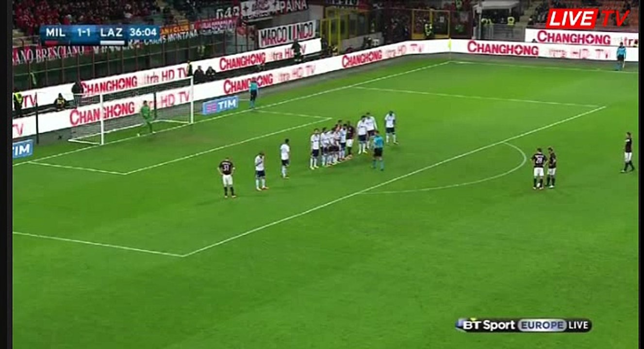 ITALY: Serie A -  AC Milan AC Milan	1-1	Lazio 20.03.2016