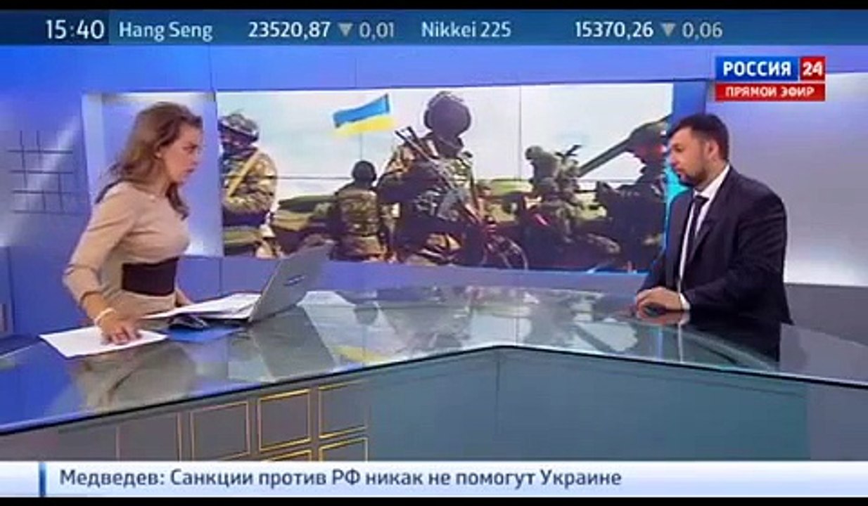 Д.Пушилин на "России 24"
