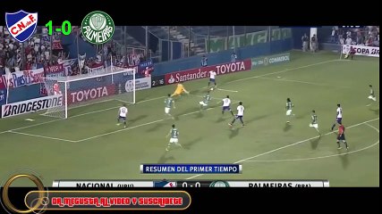 GOLES HD-Nacional vs Palmeiras 1-0 RESUMEN Y  Copa Libertadores 2016