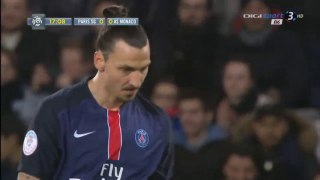 Zlatan Ibrahimović Amazing Long Range Shot - PSG 0-0 Monaco 20.03.2016 HD