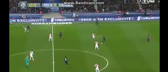 Angel Di Maria Incredible Miss - Paris Saint Germain 0-0 Monaco 20-03-2016