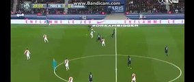 Edinson Cavani Super Bicycle Shoot - PSG 0-0 Monaco 20/03/2016