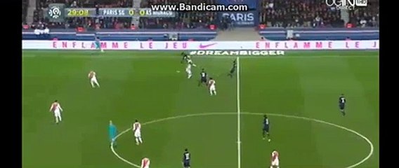 Edinson Cavani Super Bicycle Shoot - PSG 0-0 Monaco 20-03-2016