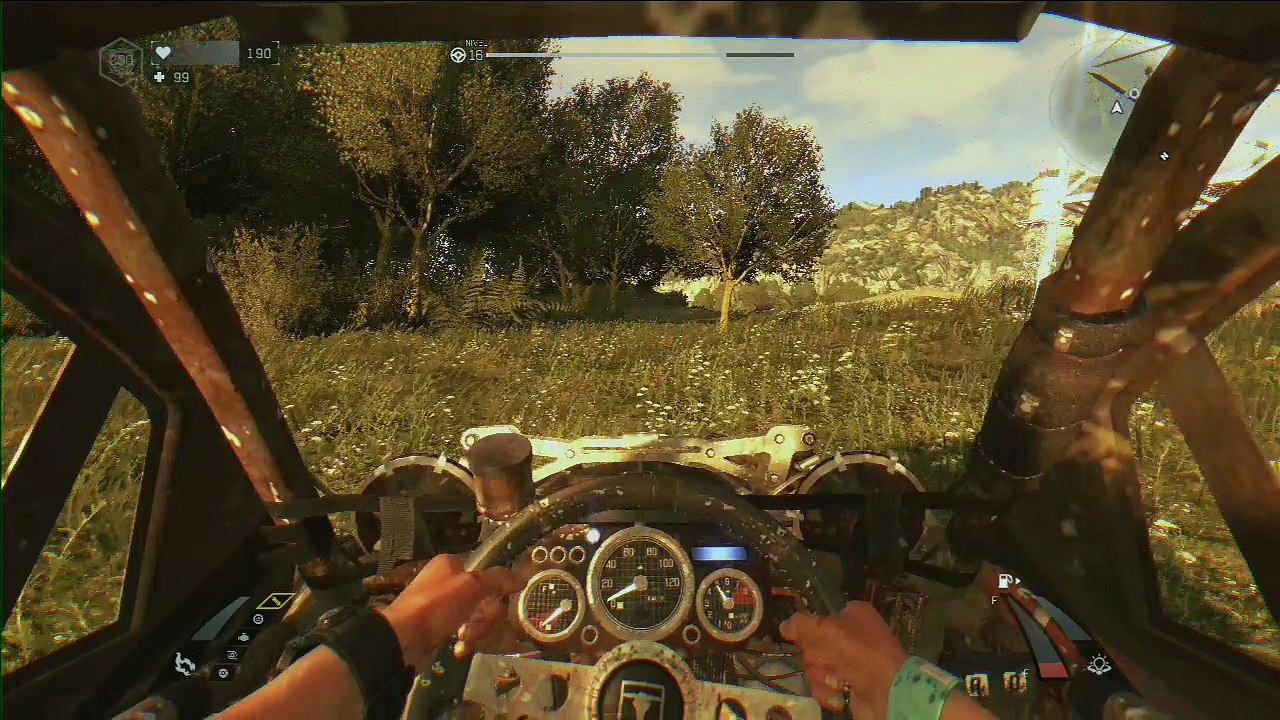 Dying Light The Following, gameplay Español, parte 31, Atropellando zombis y viricos