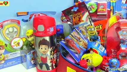 Paw Patrol Lunch Box Surprises with Chase and Rubble