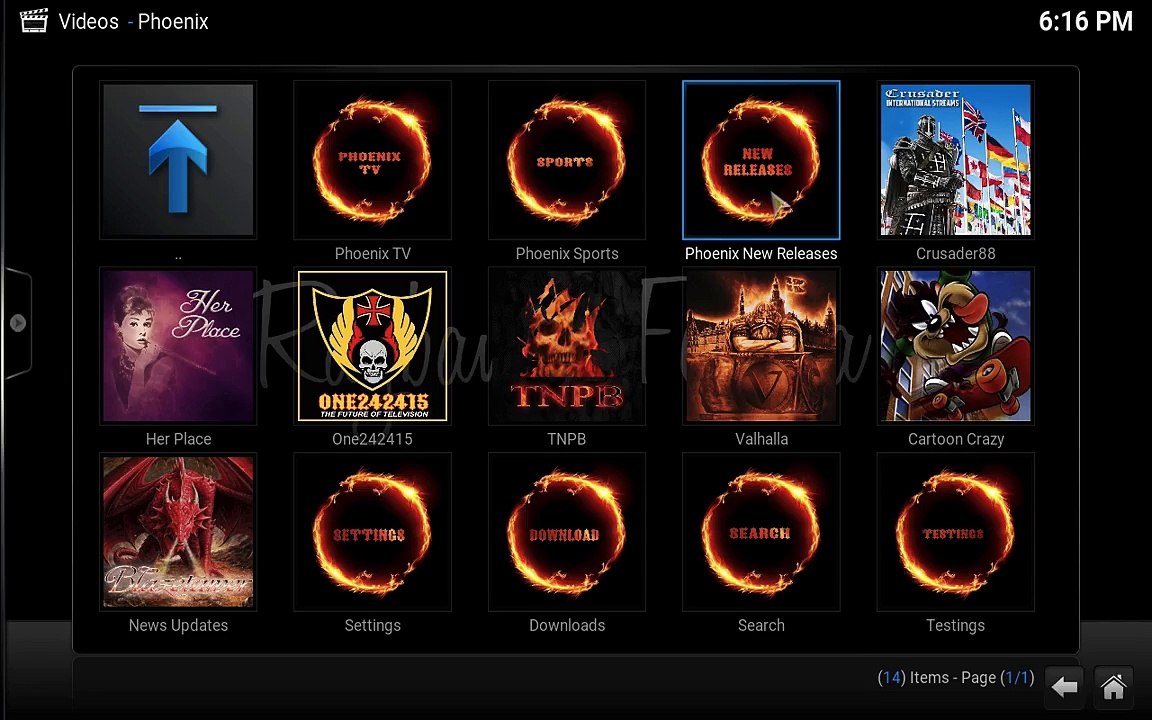 Install Phoenix 3.0 on Kodi