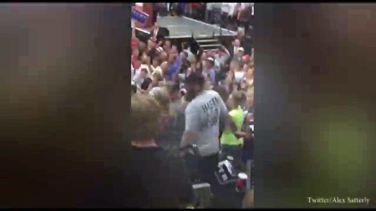 Donald Trump calls protesters who blocked the roads to his Arizona rally 'sick'