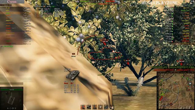 FV4202 (P) Лучший бой! Степи – Встречный бой World of Tanks 0.9.14 WОT