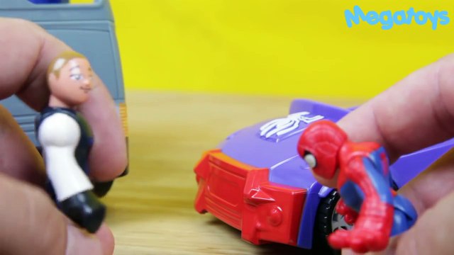 Spiderman spider man stops vs green goblin playskool imaginext new toys